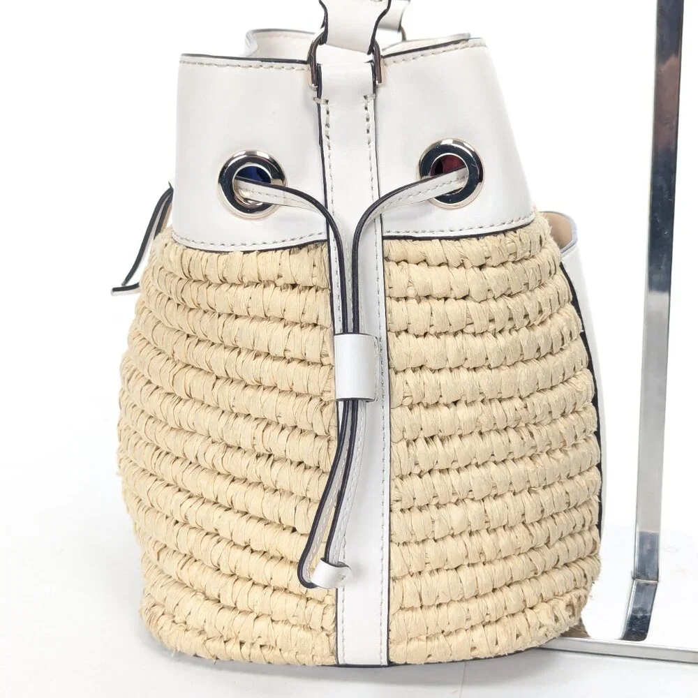 KATE SPADE Wicker Straw Bucket Bag - Picture 5 of 16